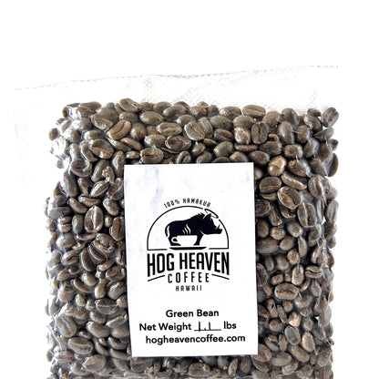 Hog Heaven Coffee Hāmākua green beans 1.1lb bag
