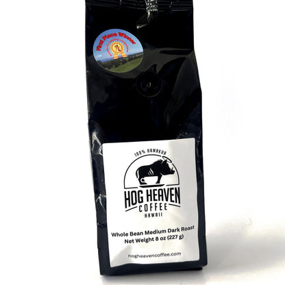 Hog Heaven Coffee Hāmākua Medium dark roast 8oz bag